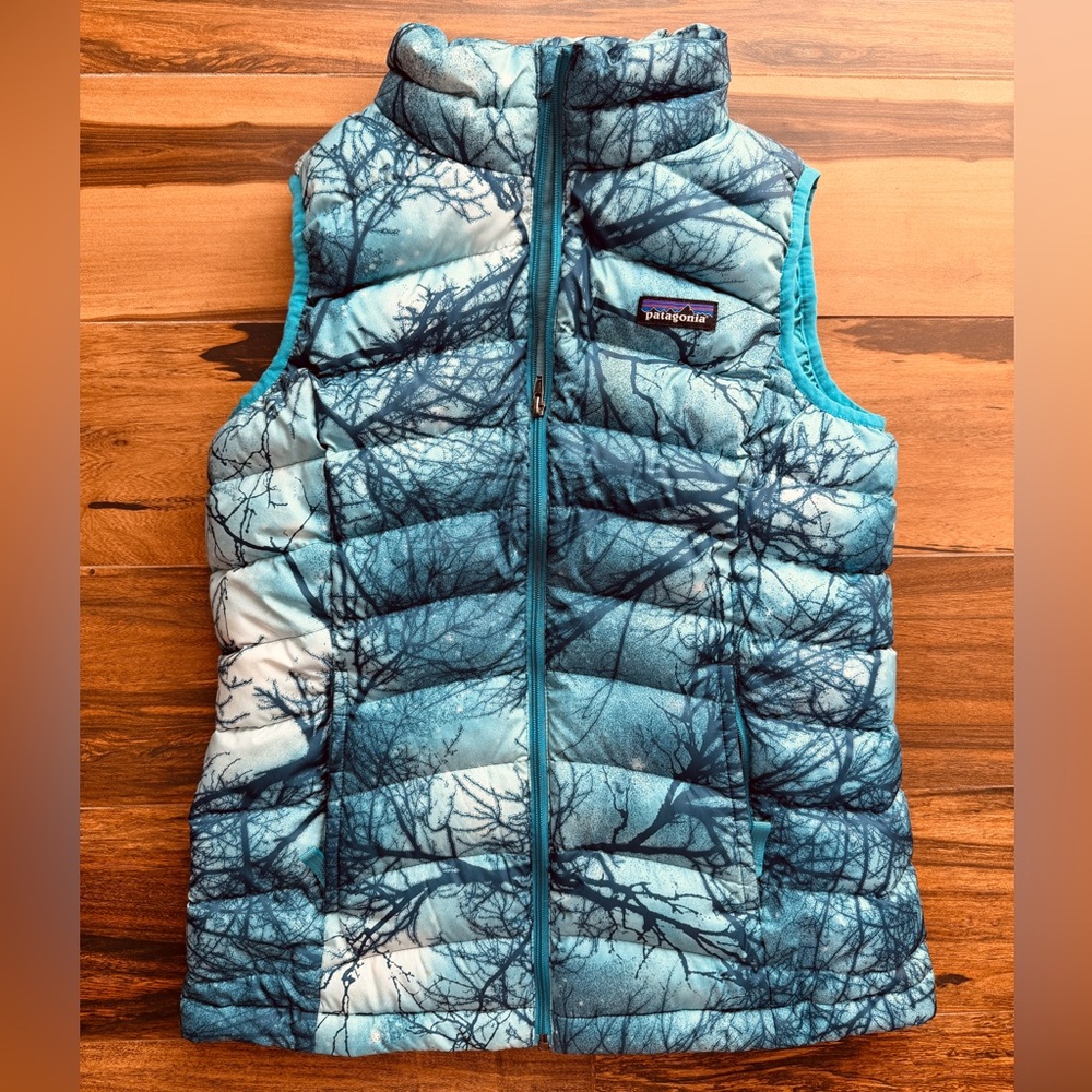 Girl’s Patagonia Down Sweater Puffer Vest- size L